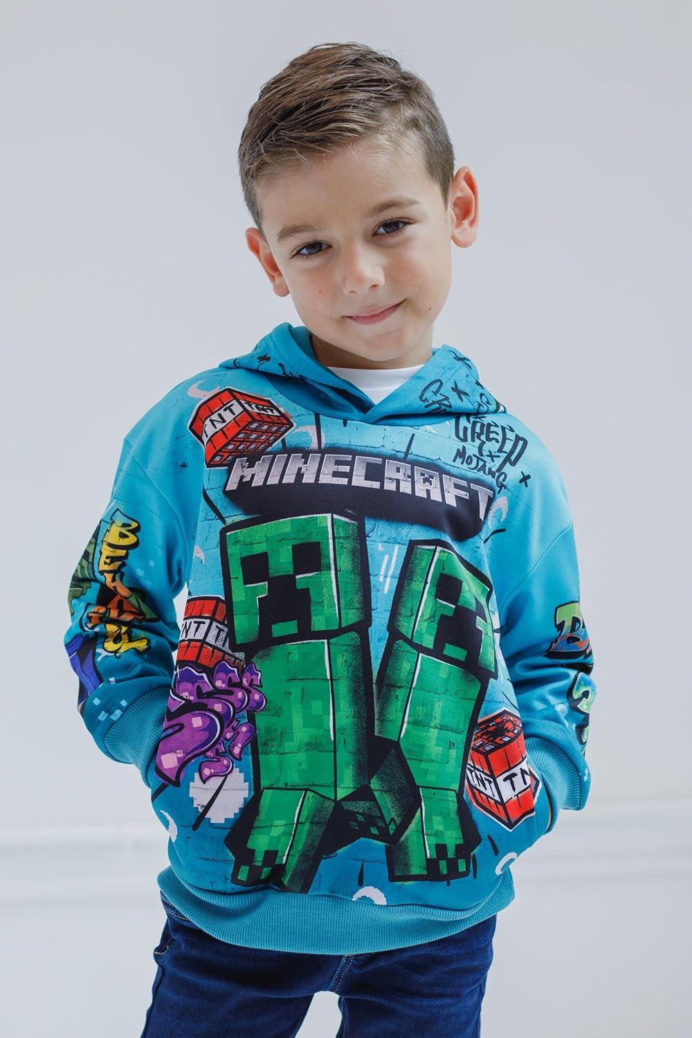 Minecraft Sudadera con capucha