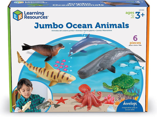 Animales del océano de Learning Resources Jumbo