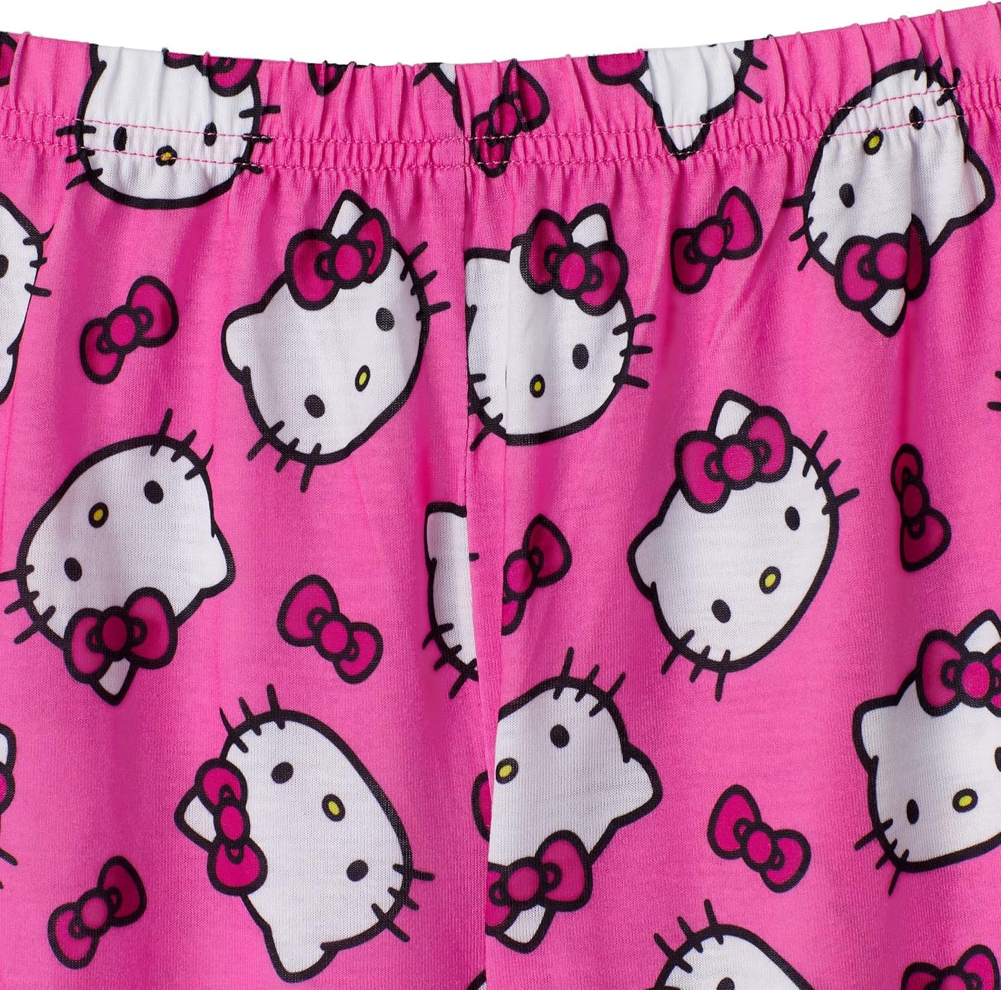 Hello Kitty Conjunto de 4 piezas de pantalones de pijama y camisa de dormir 