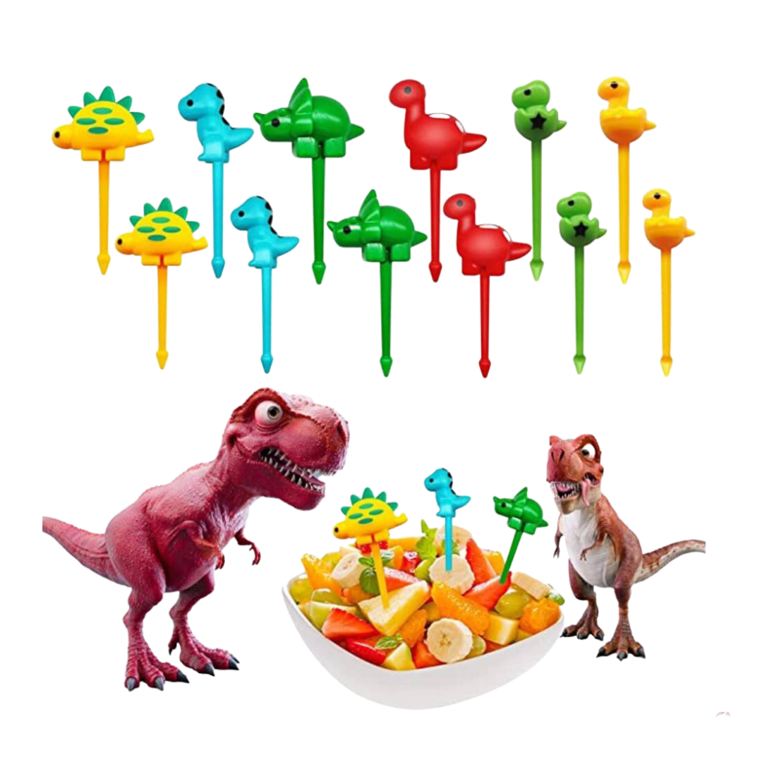 palillos de alimentos de animales de color 6 piezas