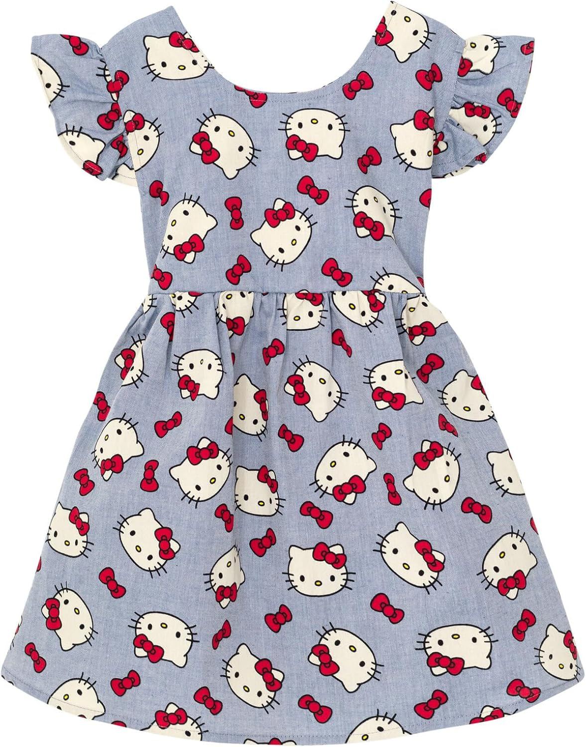 Hello Kitty Vestido de cambray 