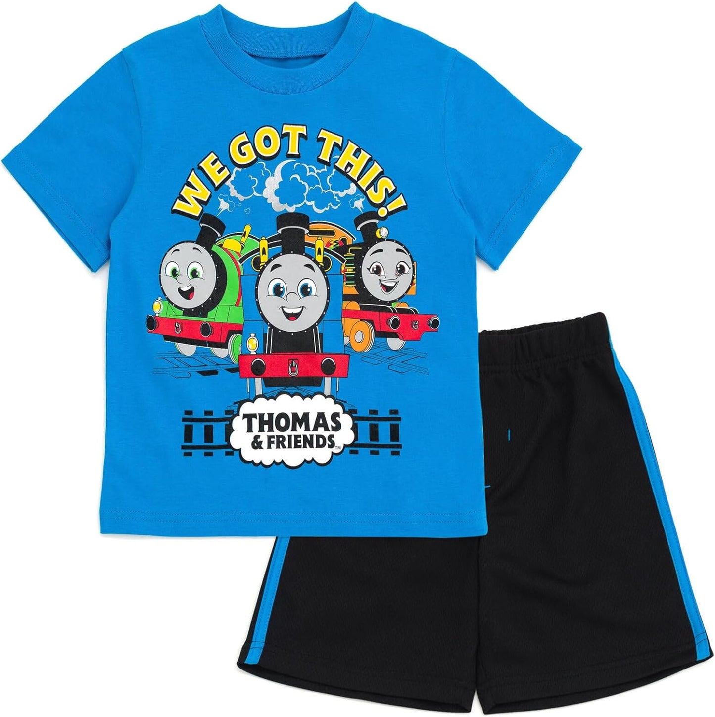 THOMAS & FRIENDS Conjunto de camiseta y pantalones cortos