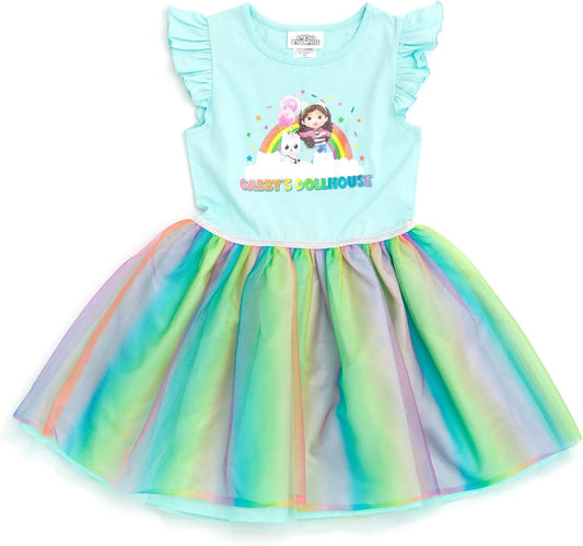 GABBY'S DOLLHOUSE Gabby Pandy Paws - Vestido de tul