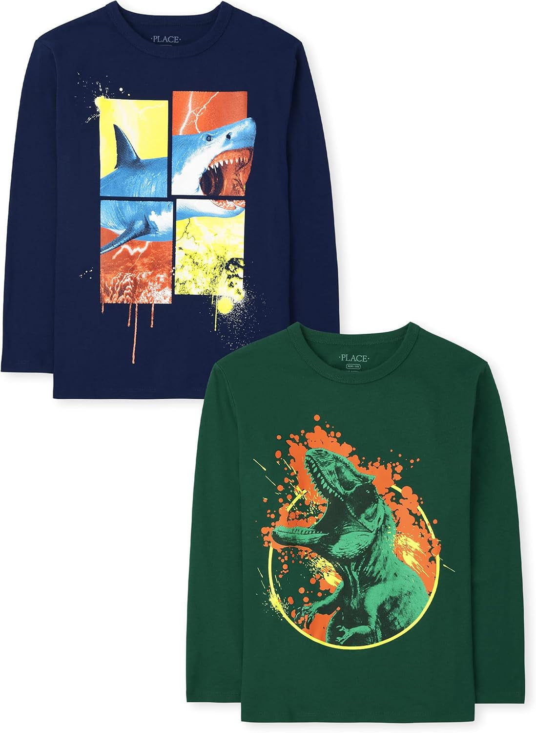 Camisetas gráficas de manga larga 