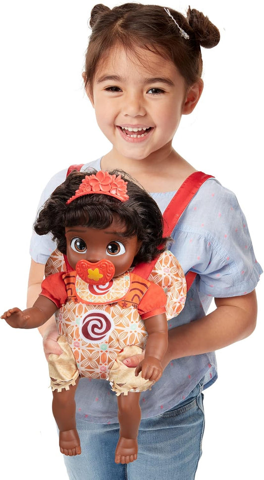 Disney - Muñeca de la princesa Baby Moana Baby de lujo con tiara