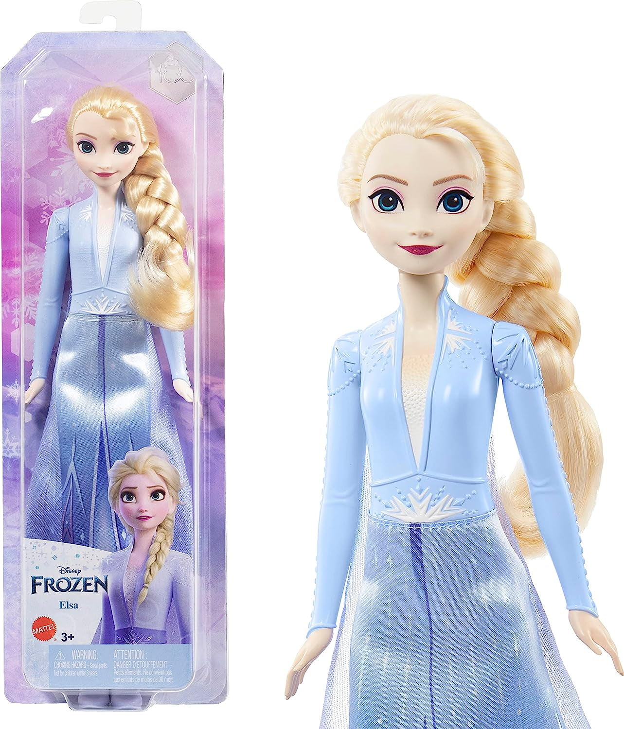 Mattel Disney Frozen Toys, muñeca Elsa