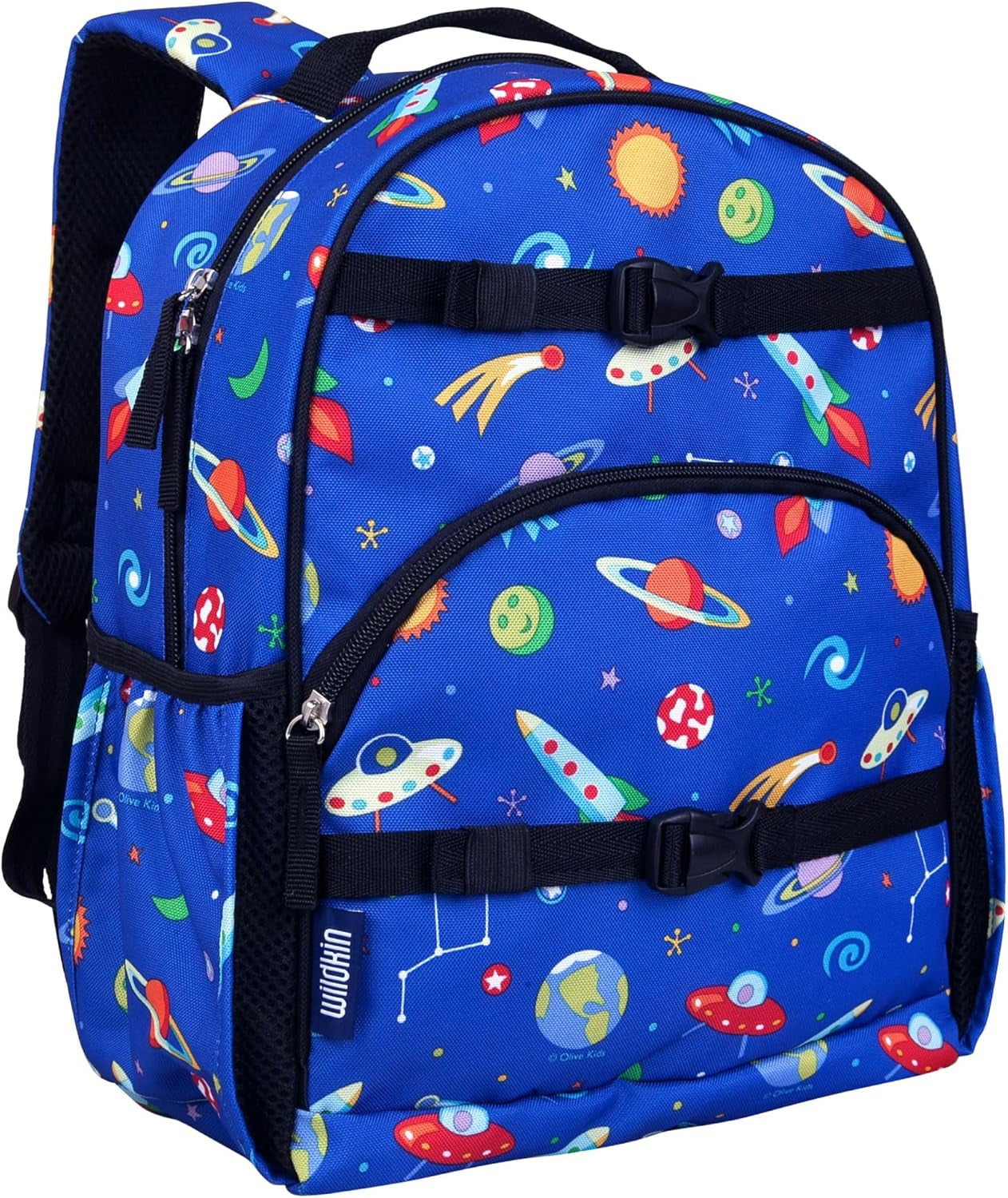 Mochila para niños Wildkin ECO rPET de 15 pulgadas Cohetes 