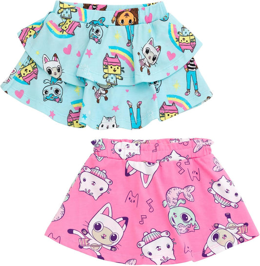 GABBY'S DOLLHOUSE Paquete de 2 faldas short