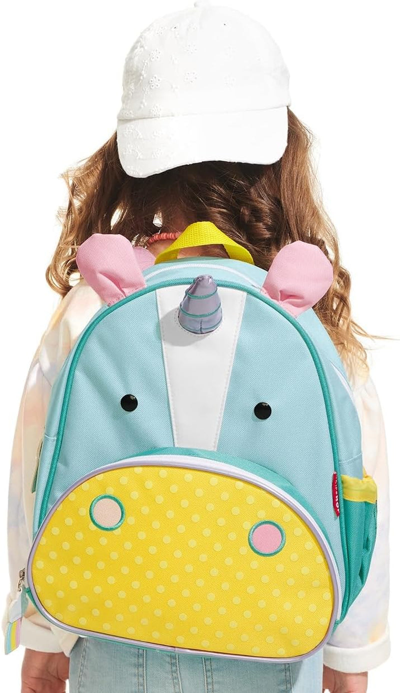 Skip Hop - Mochila para preescolar, colección Zoo Unicornio 12" Pulgadas 