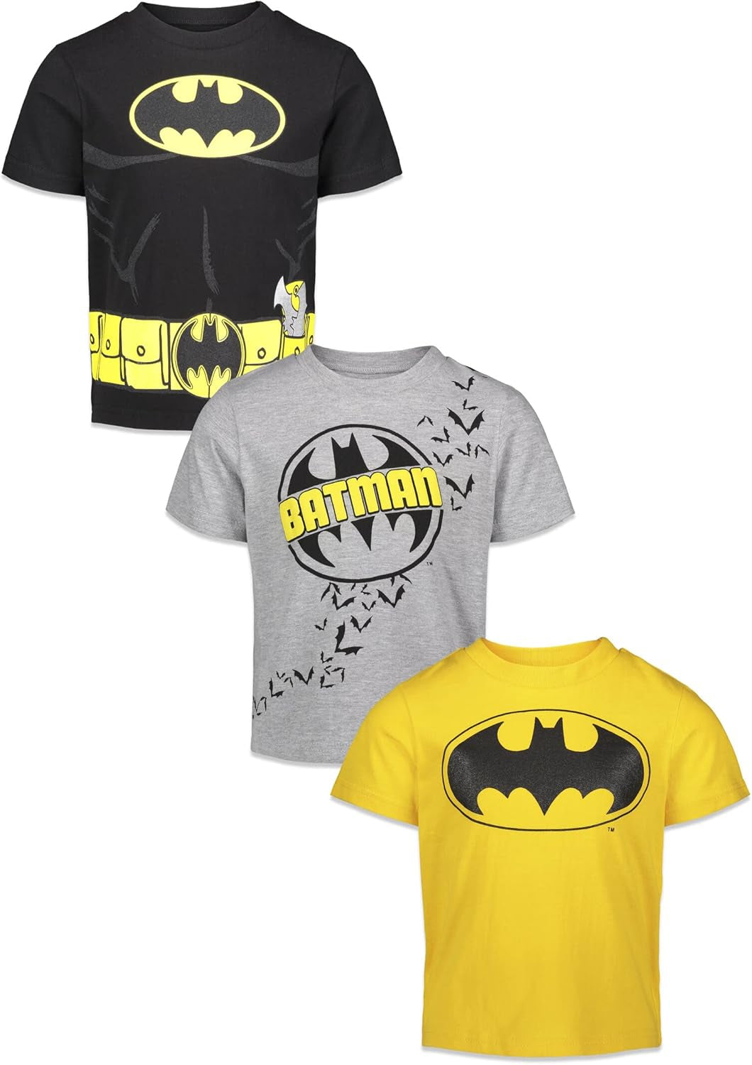 Pack 3 Camisetas, Batman