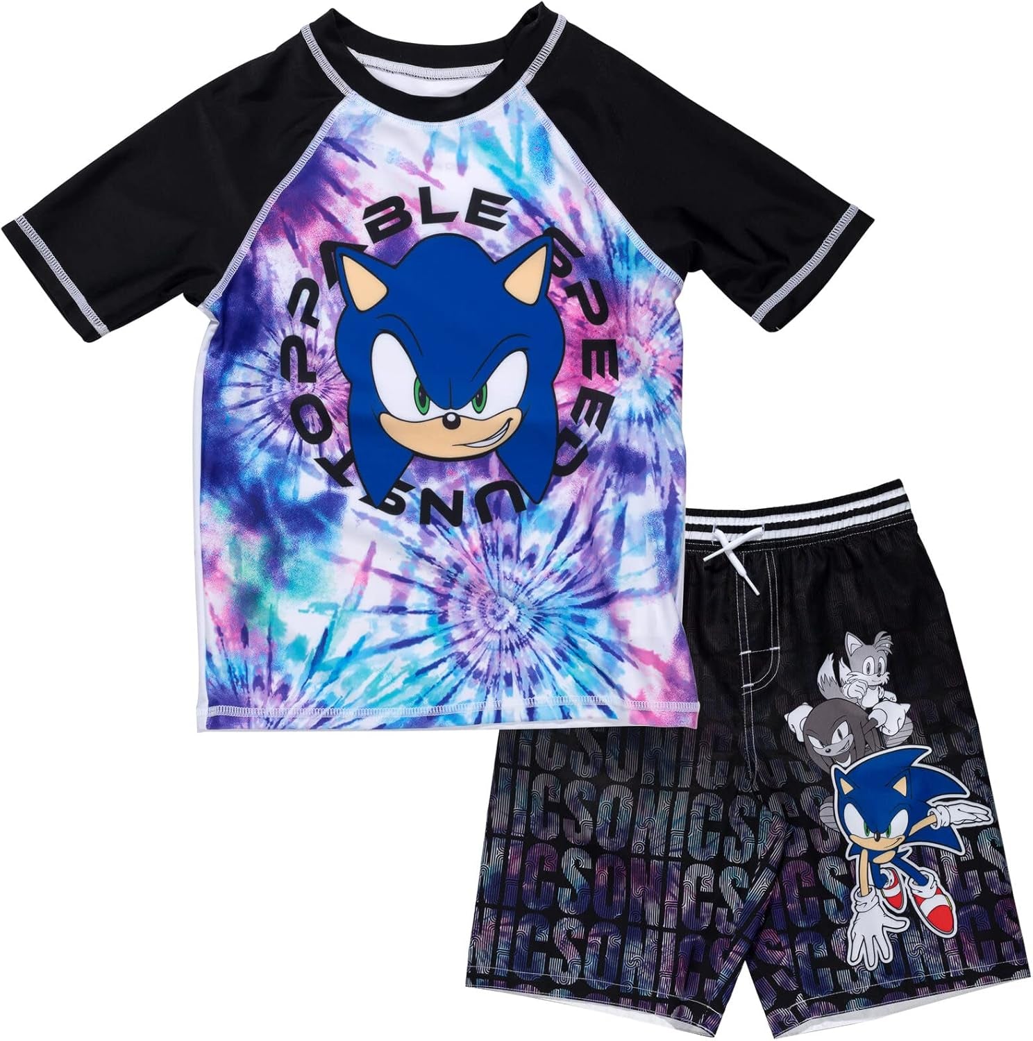 SEGA Sonic The Hedgehog - Conjunto de traje de baño