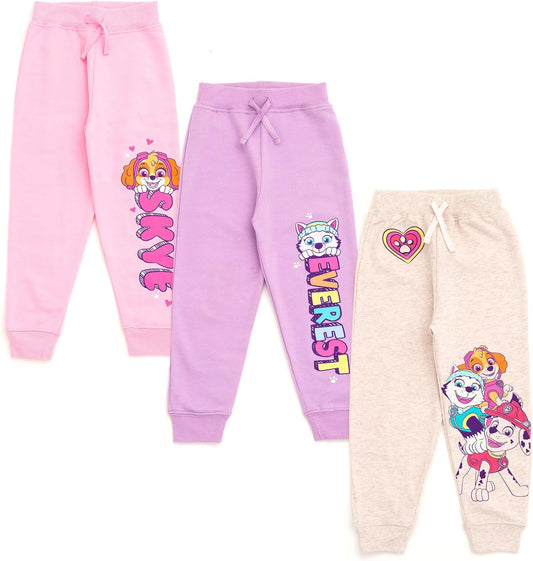 Paw Patrol Paquete de 3 pantalones de forro