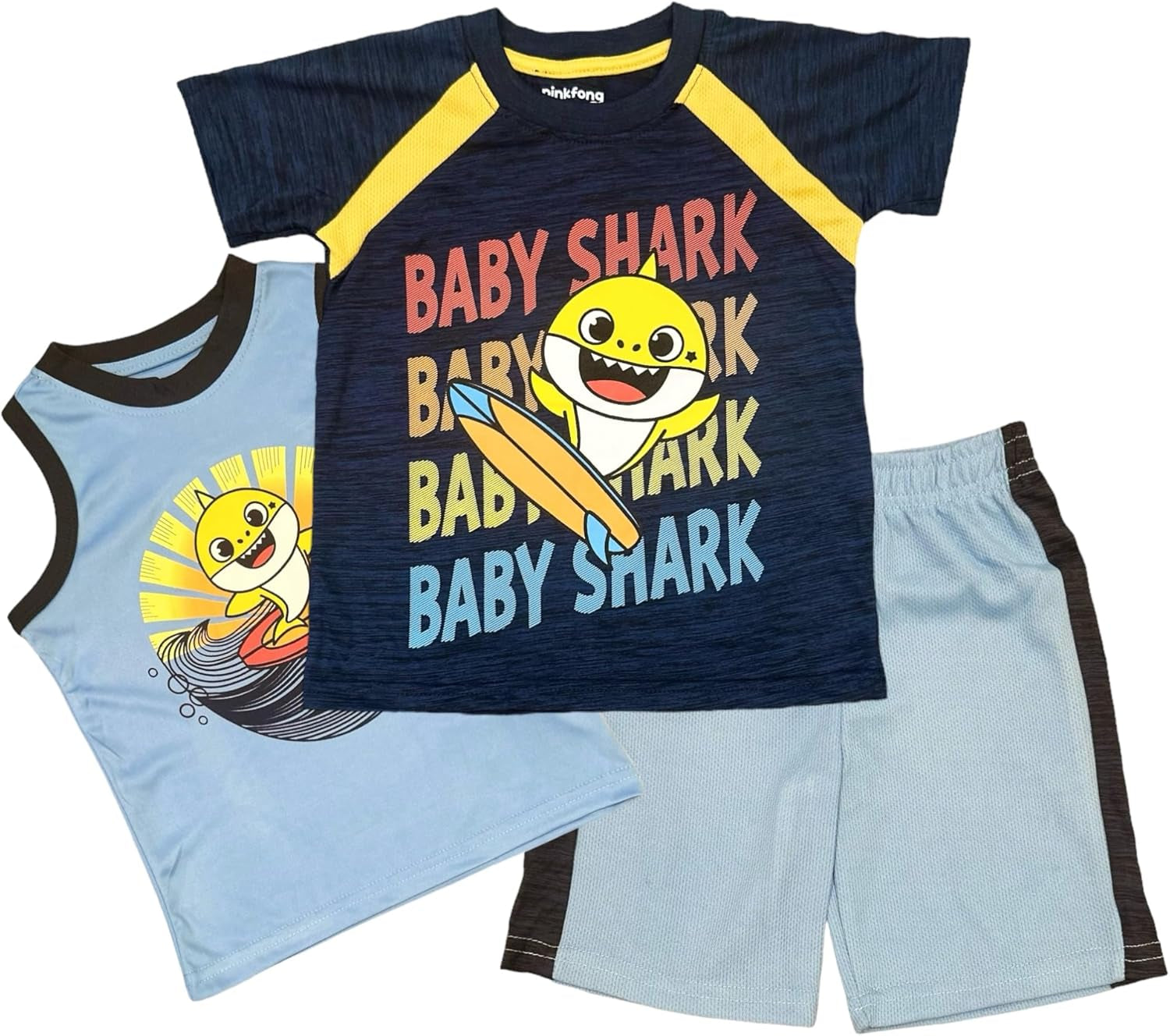 Baby Shark - Conjunto de 3 piezas