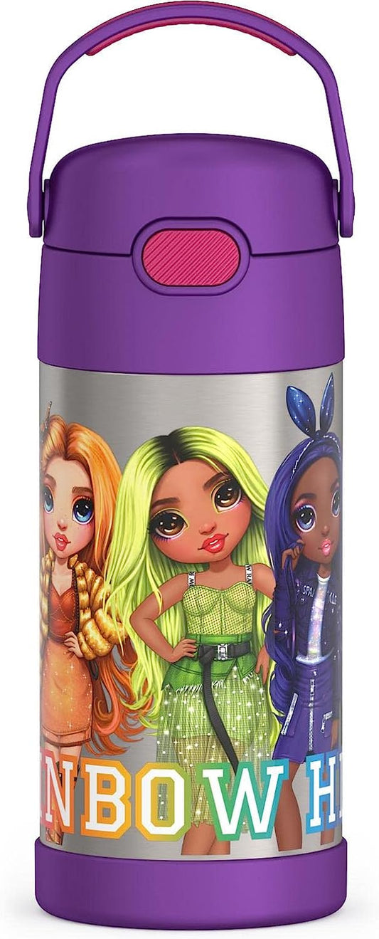 THERMOS FUNTAINER - Botella de agua de acero inoxidable Rainbow High