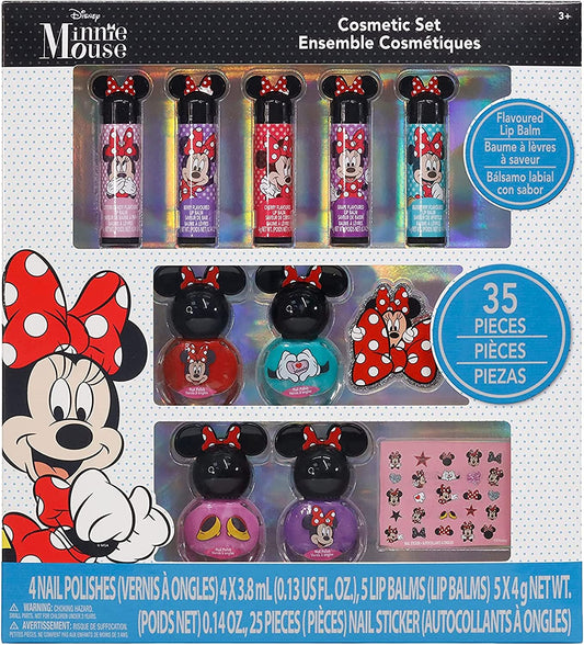 Disney Minnie Mouse - Juego de maquillaje cosmético