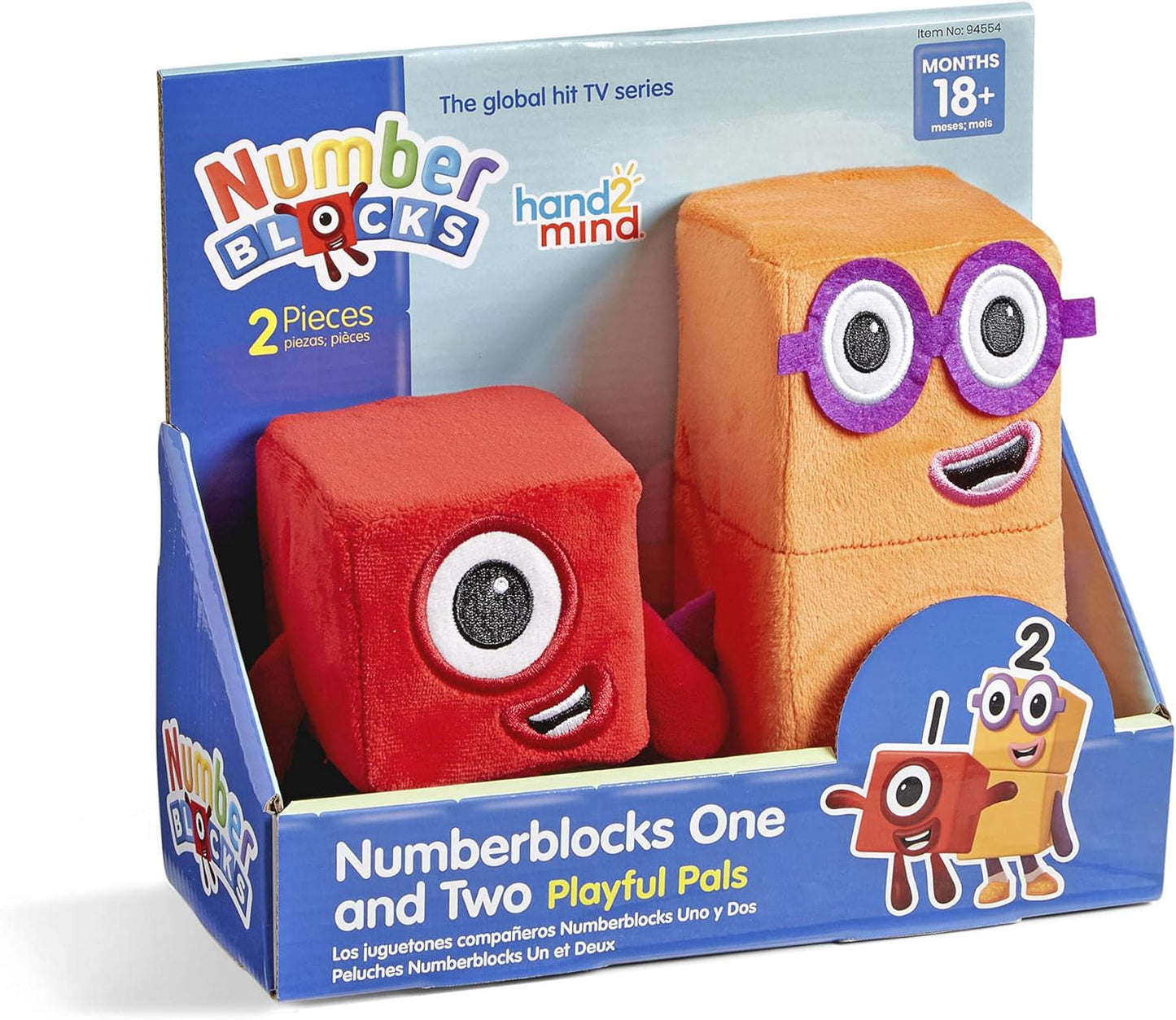 Numberblocks uno y dos 