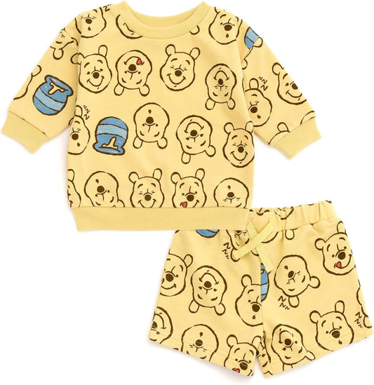  Winnie the Pooh Sudadera y pantalones cortos 