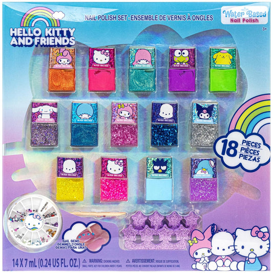 Hello Kitty and Friends - Juego de esmaltes de uñas