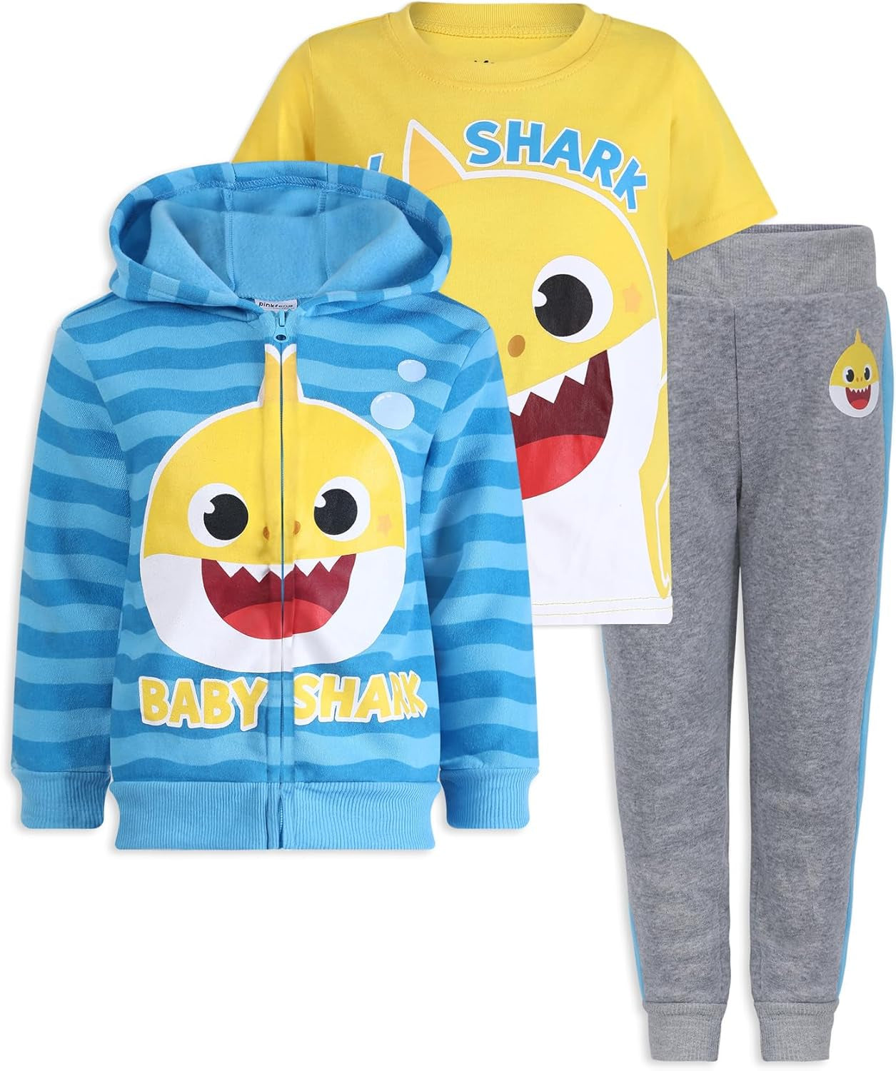 Pack de 3 piezas , Baby Shark