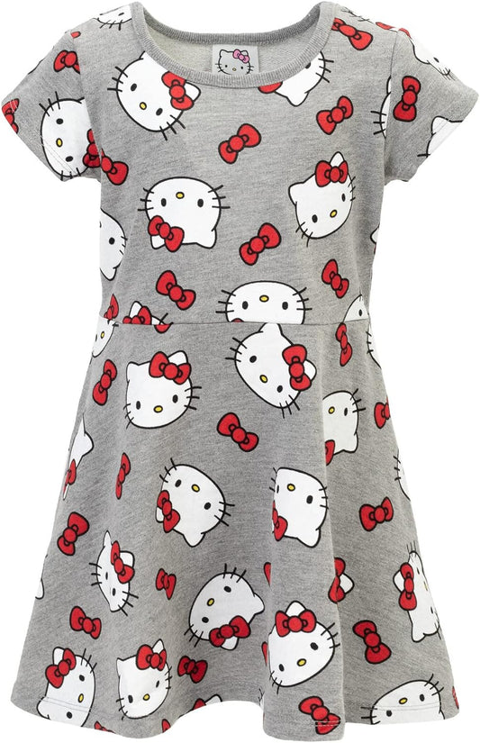 Hello Kitty Vestido de rizo francés