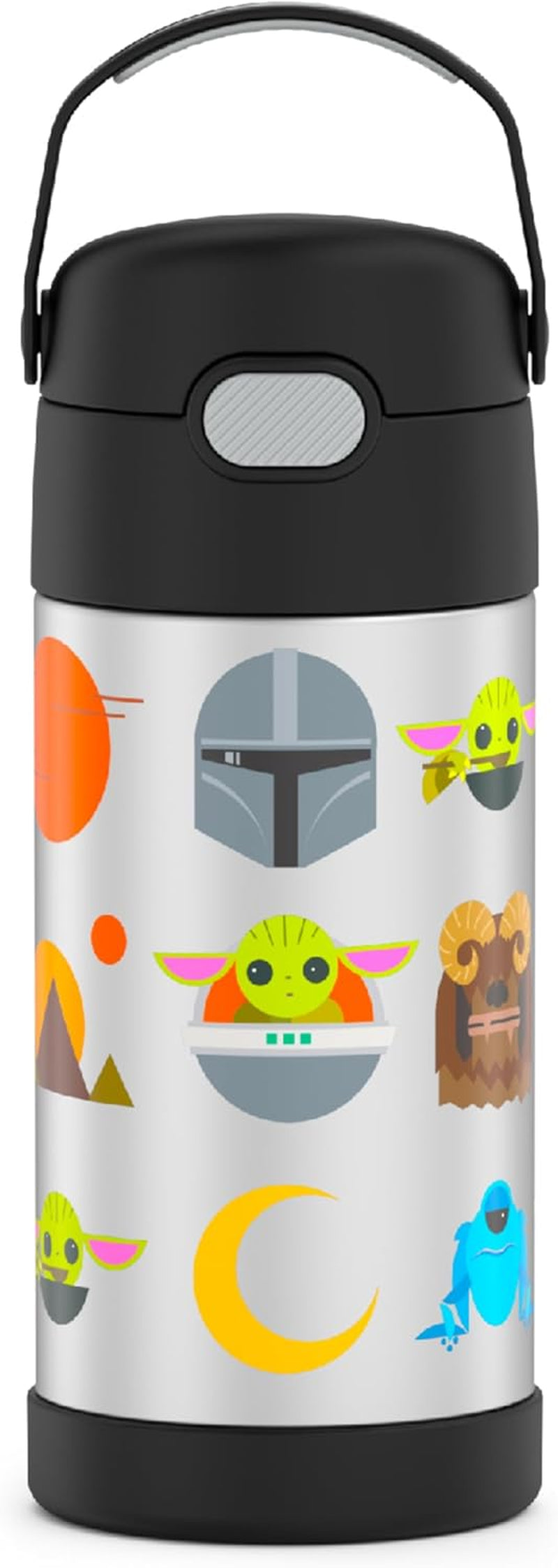 THERMOS FUNTAINER - Botella de acero inoxidable Mandalorian