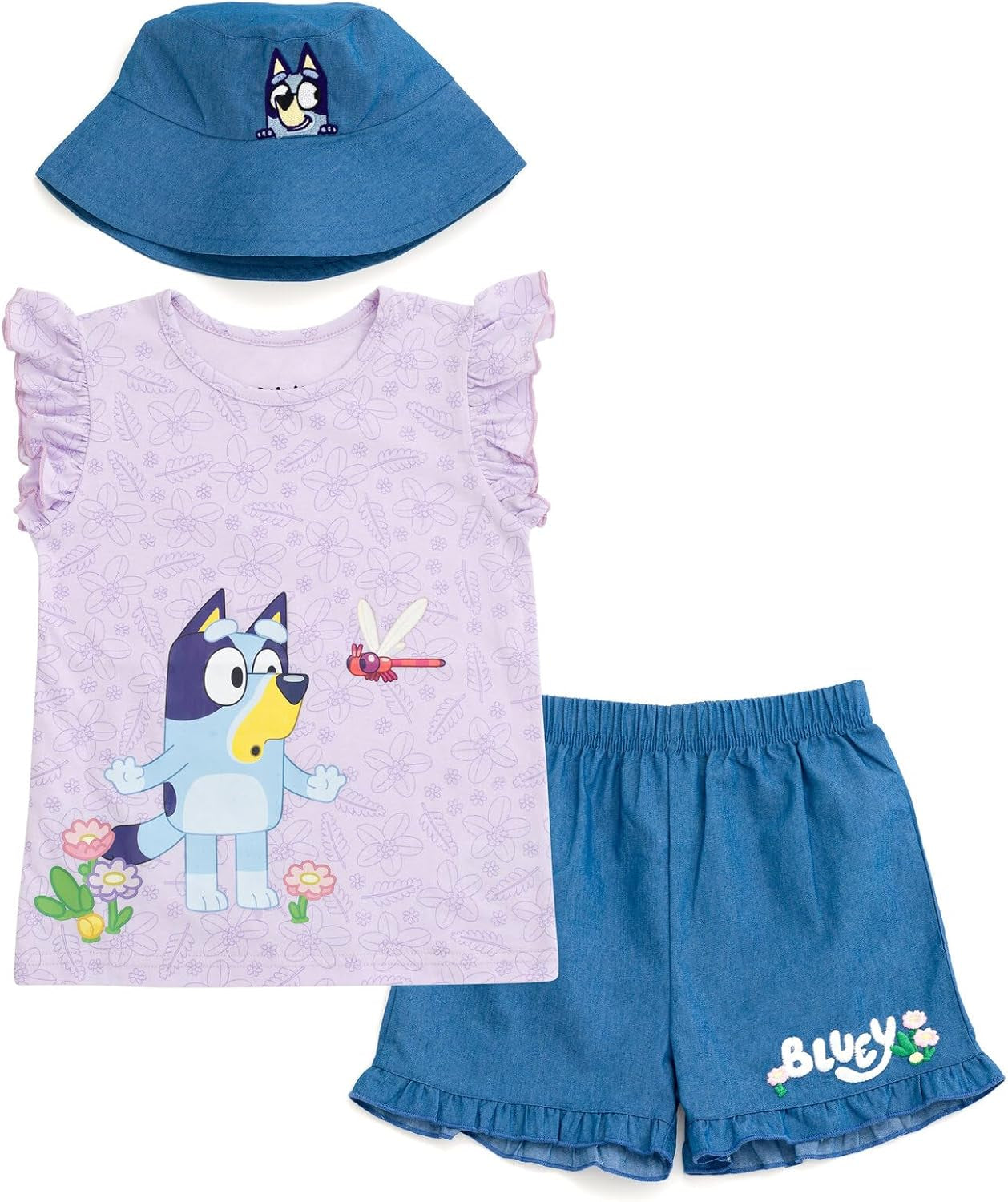 Bluey Conjunto de 3 piezas 