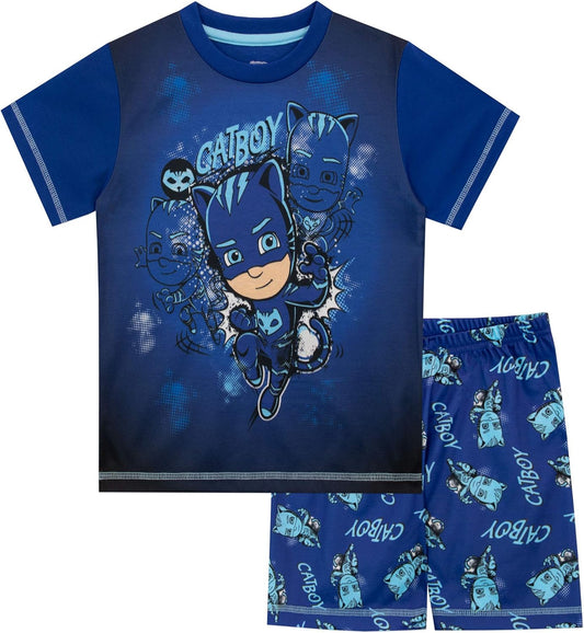 PJ Masks Pijama corto Catboy para niños