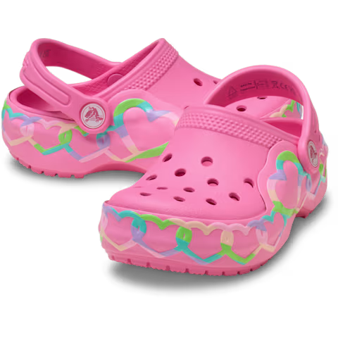 CROCS ORIGINALES  Heart Lights