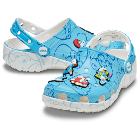 CROCS ORIGINALES PITUFOS