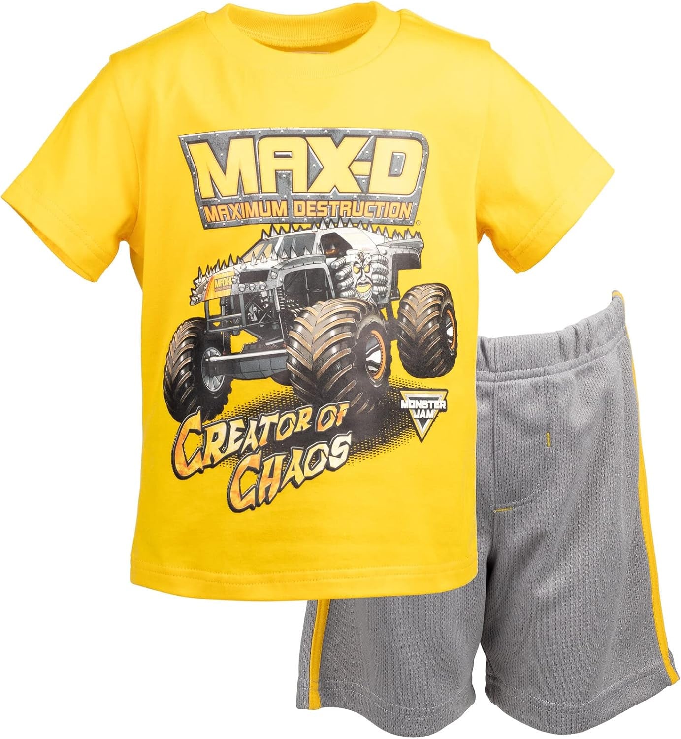 Monster Jam Conjunto de camiseta y pantalones cortos 