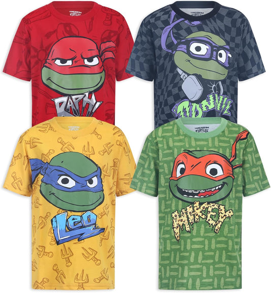 Ninja Turtles - Paquete de 4 camisetas