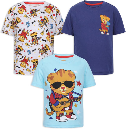 Daniel Tiger's  - Paquete de 3 camisetas