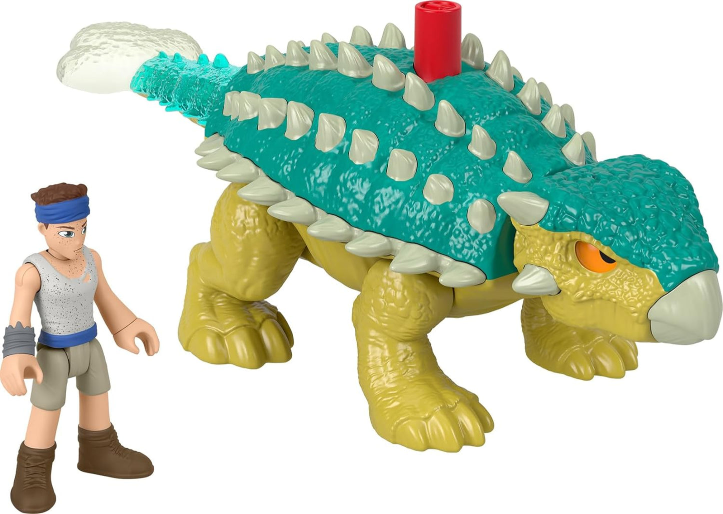 Fisher-Price Imaginext Jurassic World - Juego de figuras de dinosaurio Bumpy & Ben