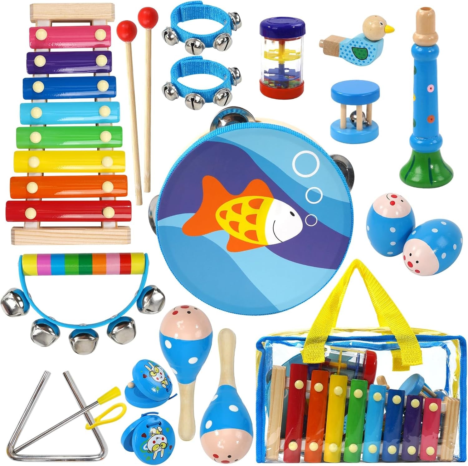 Juego de instrumentos musicales