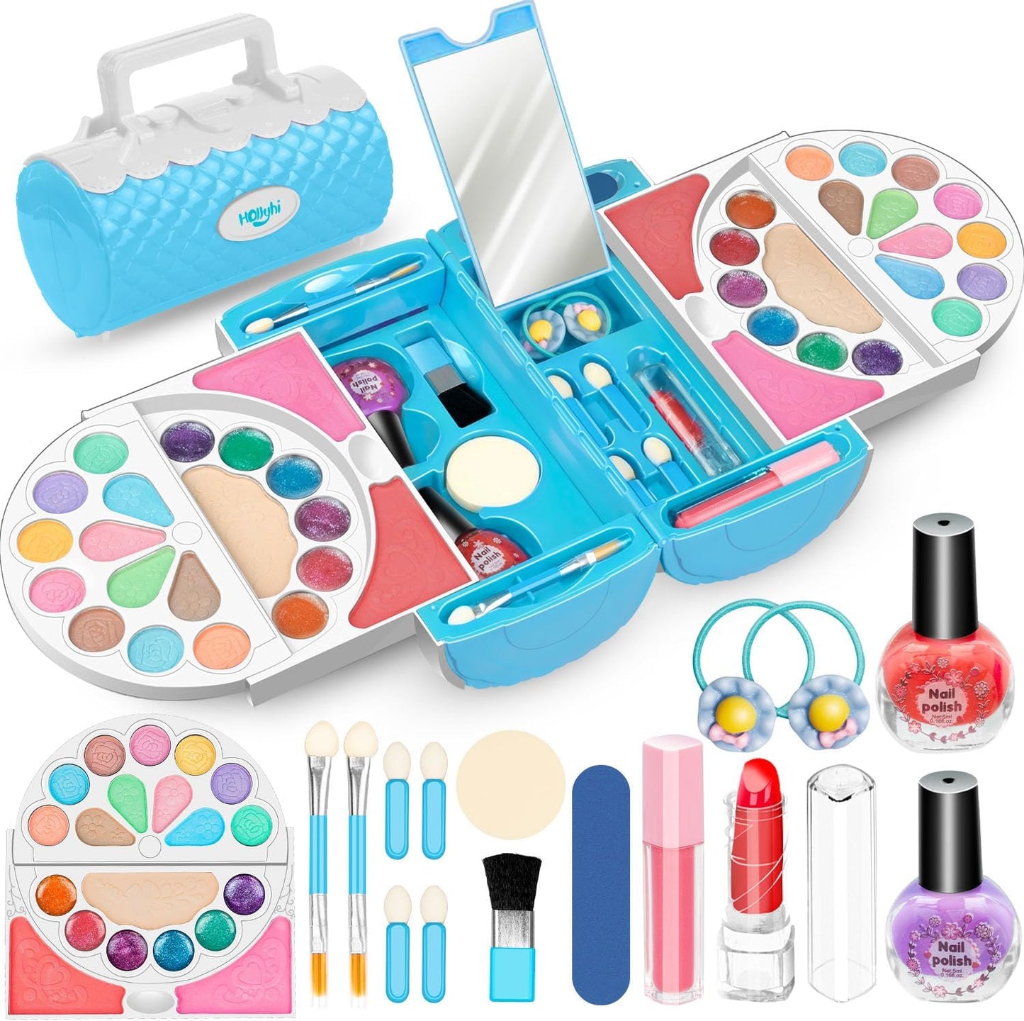 juego de maquillaje lavable