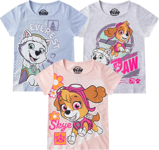 Pack 3 Camisetas, Paw Patrol 