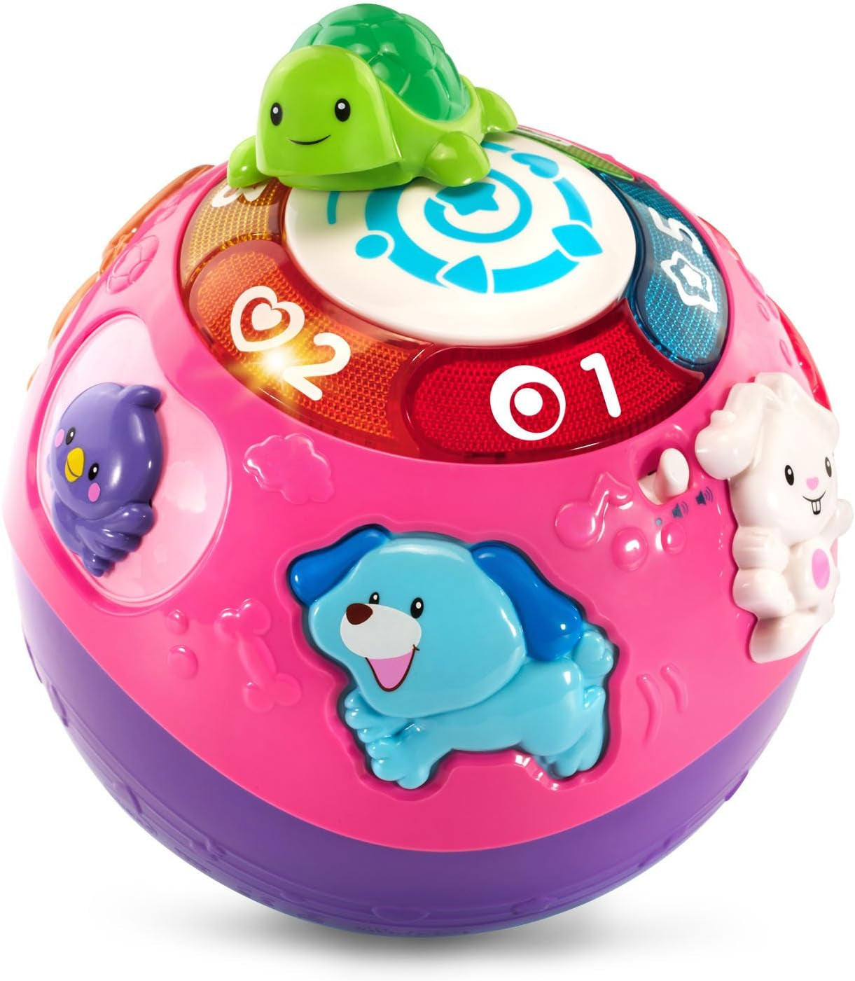 VTech Wiggle & Crawl Ball, morado