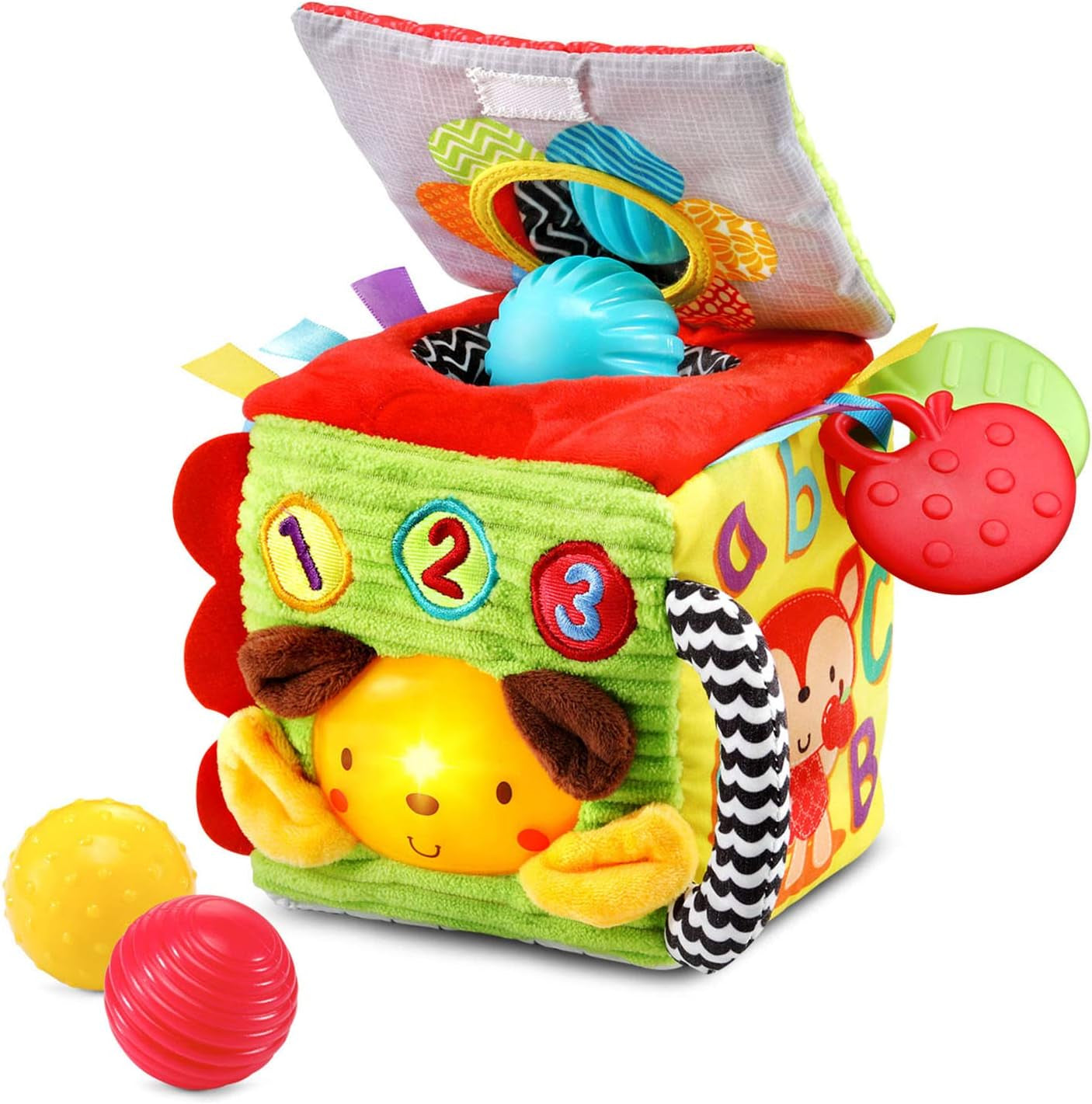 VTech Cubo sensorial suave e inteligente, multicolor