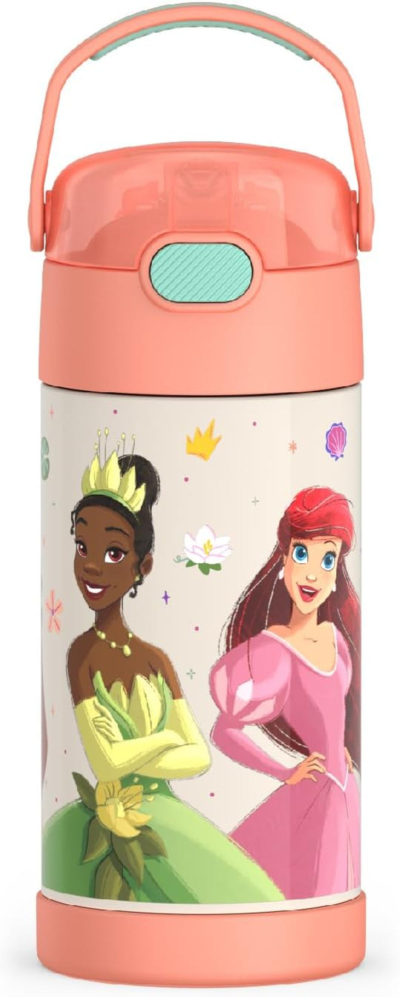 THERMOS FUNTAINER - Botella de agua de acero inoxidable princesas