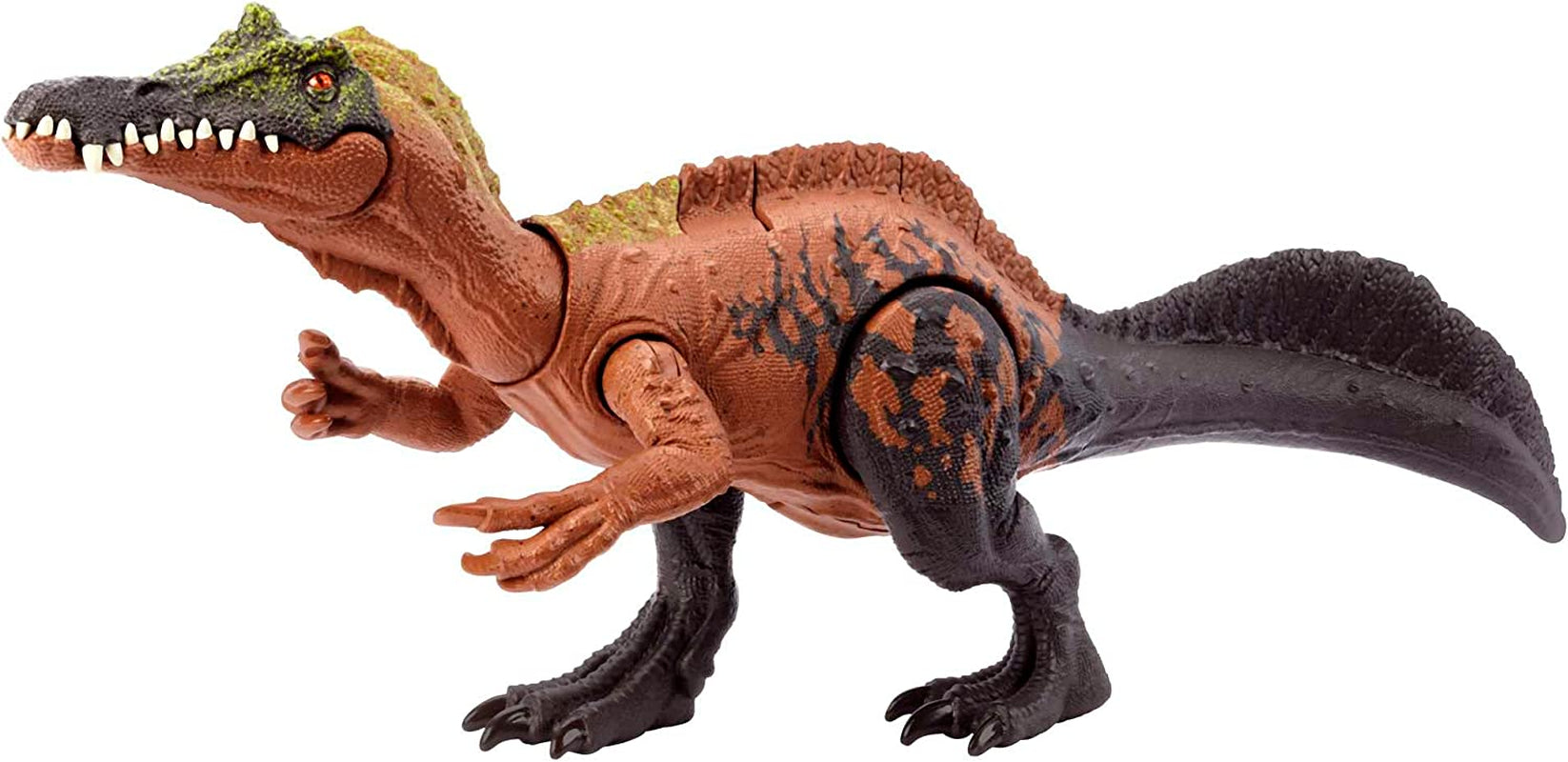 Mattel Jurassic World Wild Roar - Juguete de dinosaurio con sonido y movimiento de ataque