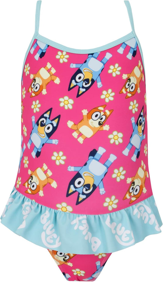 Bluey Traje de baño para niñas 