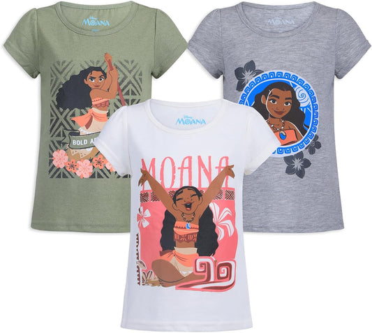 Pack 3 Camisetas, Moana