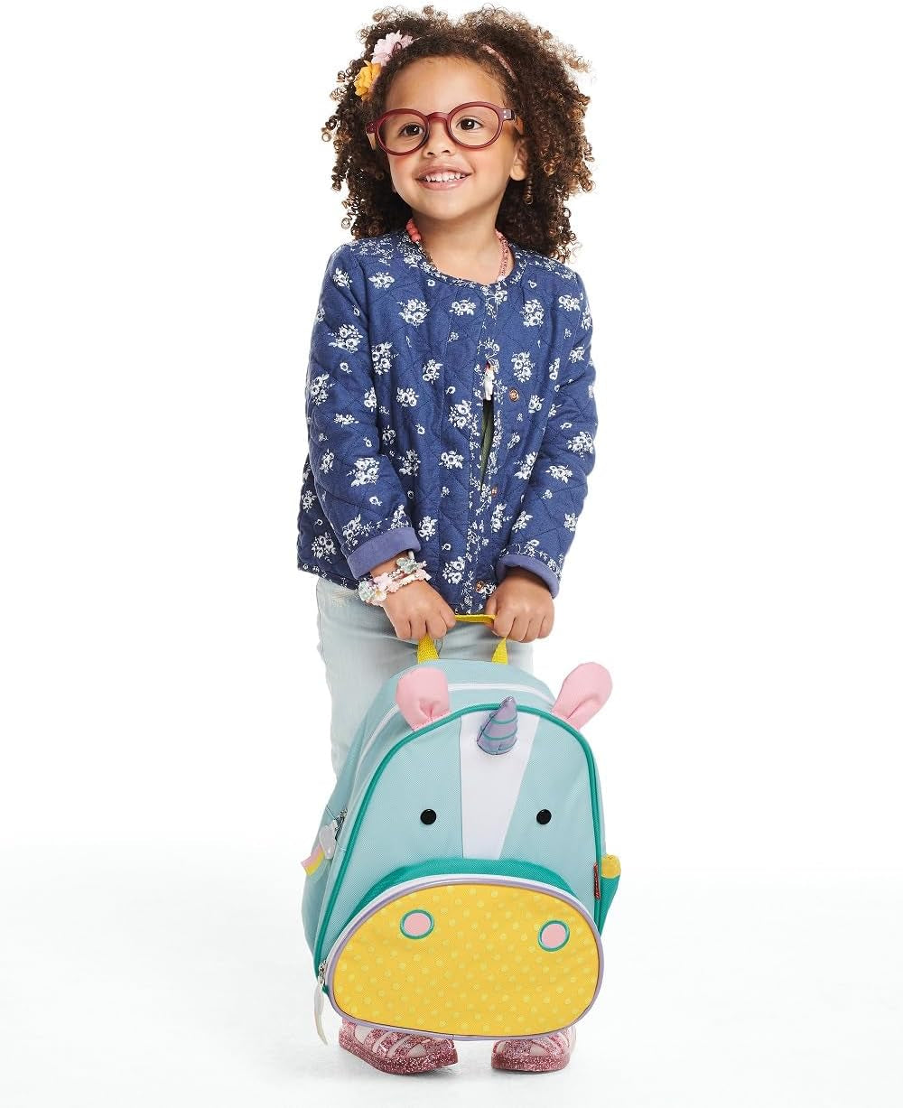 Skip Hop - Mochila para preescolar, colección Zoo Unicornio 12" Pulgadas 