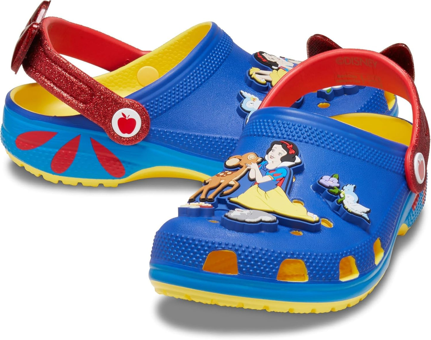 Crocs Zuecos clásicos unisex de Disney Blancanieves