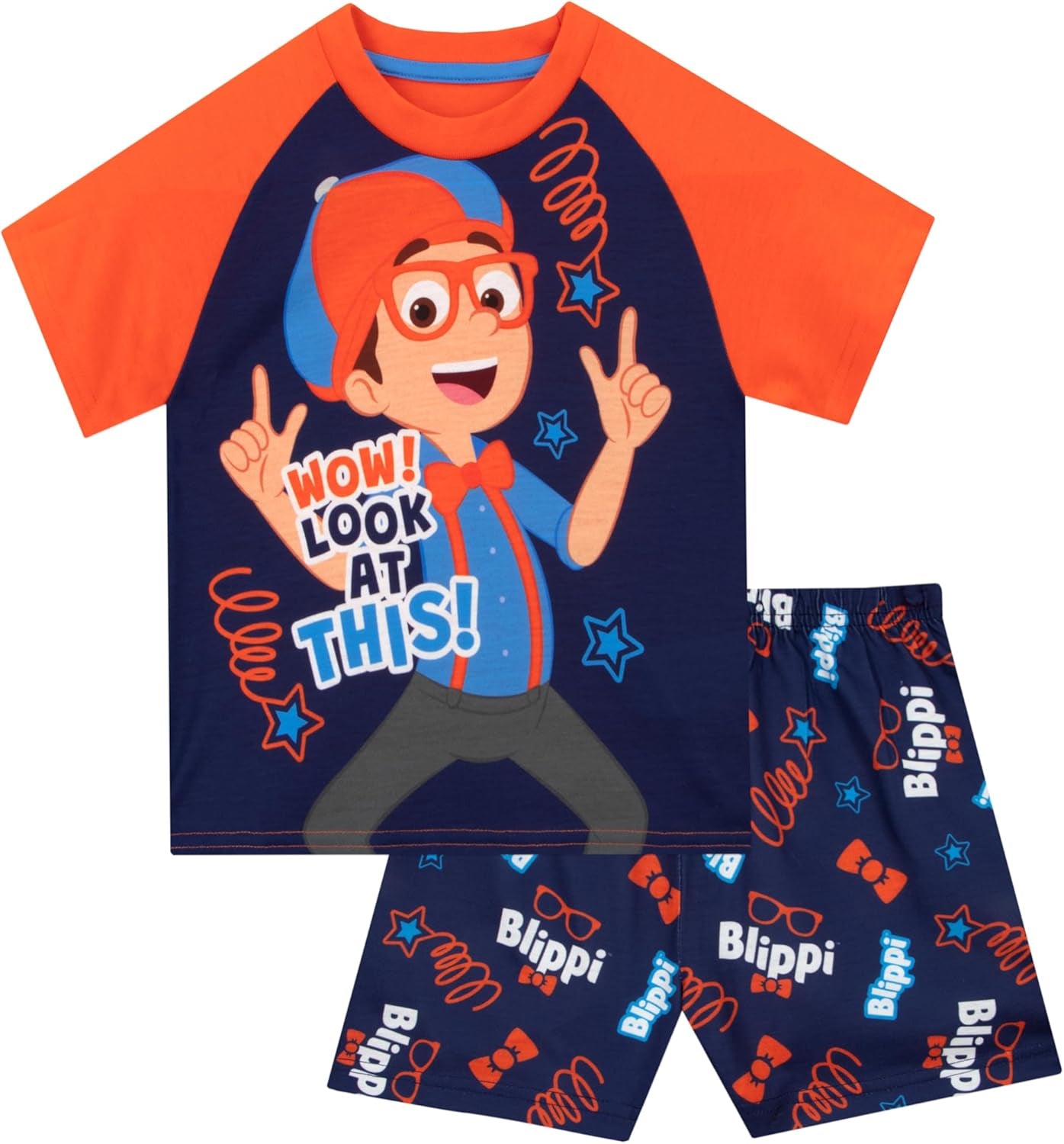 Blippi | Pijamas con pantalones cortos