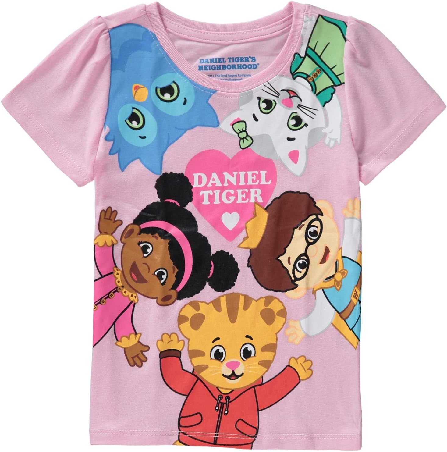 Daniel Tiger's Neighborhood - Camisa de manga corta 