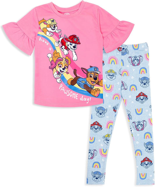 Paw Patrol Rubble Marshall Chase - Conjunto 