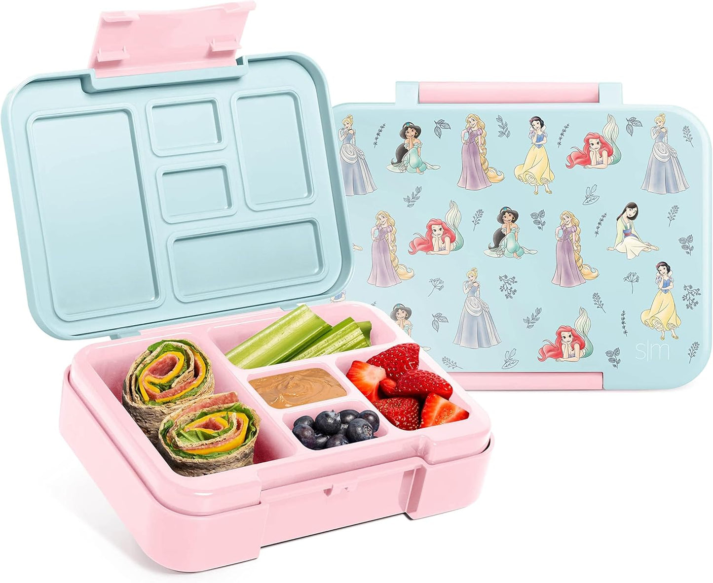 Simple Modern Bento - Lonchera simple y moderna de Disney Princesas 