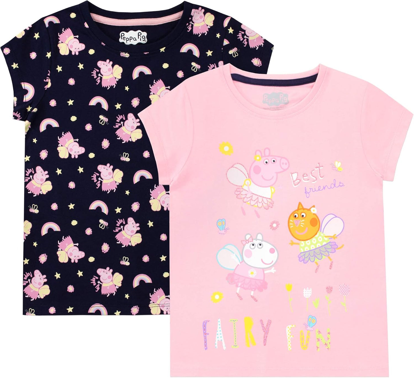 Peppa Pig Paquete de 2 camisetas