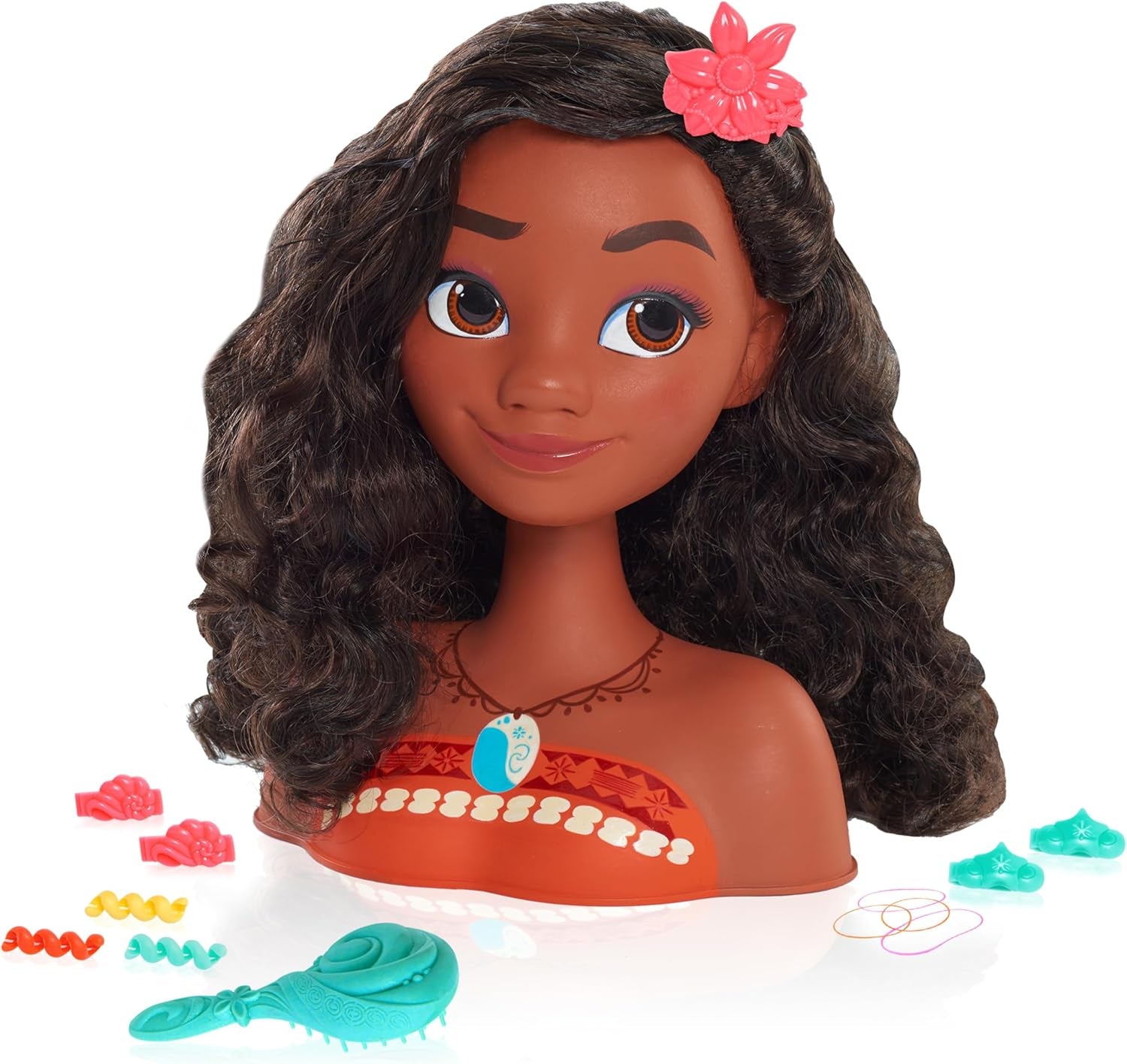 Disney Princess Moana - Cabeza de peinado